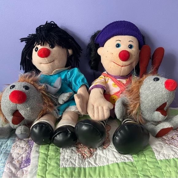 1990’s BIG COMFY COUCH PLUSHIES; LUNETTE MOLLY & DUST BUNNIES! - Picture 4 of 7